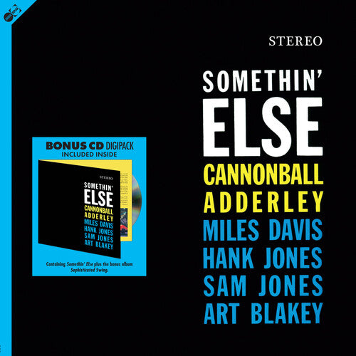 Cannonball Adderley: Somethin Else [180-Gram LP With Bonus Tracks & Bonus  CD]