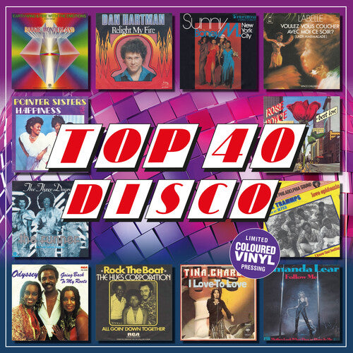 Various Artists: Top 40 Disco / Various - 140-Gram Colored Vinyl – Victrola