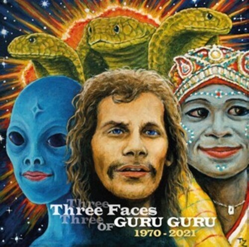 Guru Guru: Three Faces Of Guru Guru - 180gm Multicolor Splatter Vinyl