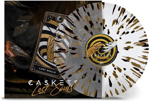 Caskets: Lost Souls - Clear W Gold/black Splatter