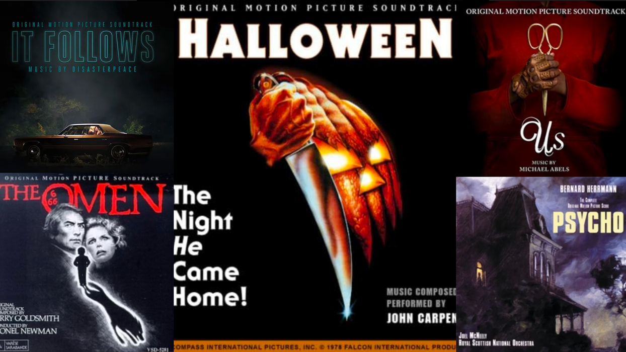 Horror Film Soundtrack Vinyl Records Perfect for Halloween