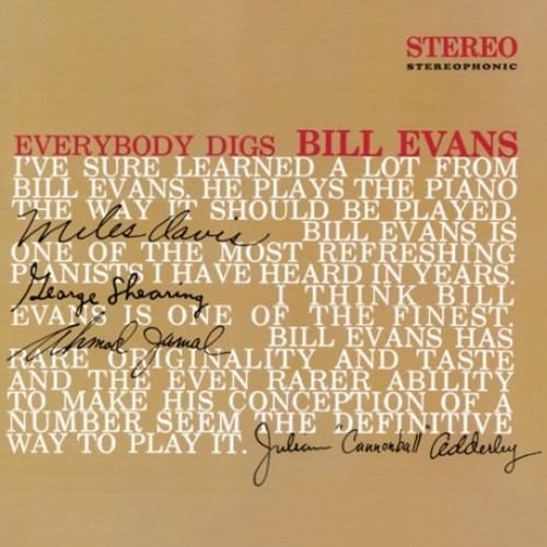Bill Evans: Everybody Digs Bill Evans