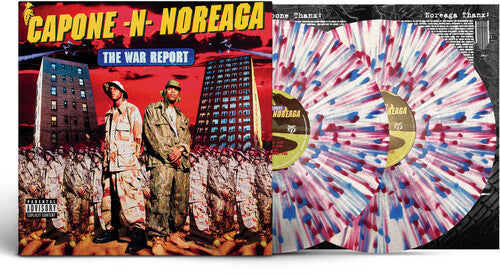 Capone-N-Noreaga: The War Report (Clear Vinyl with Red & Blue Splatter Vinyl)
