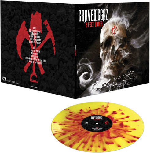 Gravediggaz: 6 Feet Under - Yellow/red Splatter