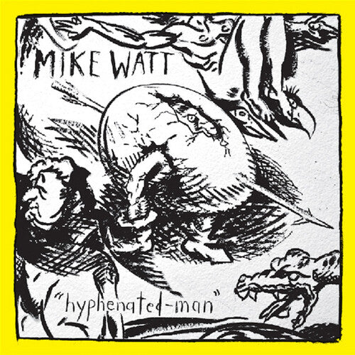 Mike Watt: Hyphenated-Man - Yellow & Black Marble