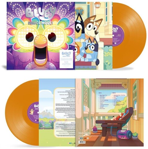 Bluey: Bluey Dance Mode - 140-Gram Orange Colored Vinyl