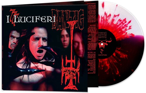 Danzig: 777: I Luciferi - Black/white/red Split Splatter