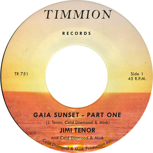 Jimi Tenor & Cold Diamond & Mink: Gaia Sunset - Yellow