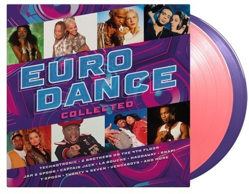 Various Artists: Eurodance Collected / Various - Limited 180-Gram Pink & Purple Colored Vinyl