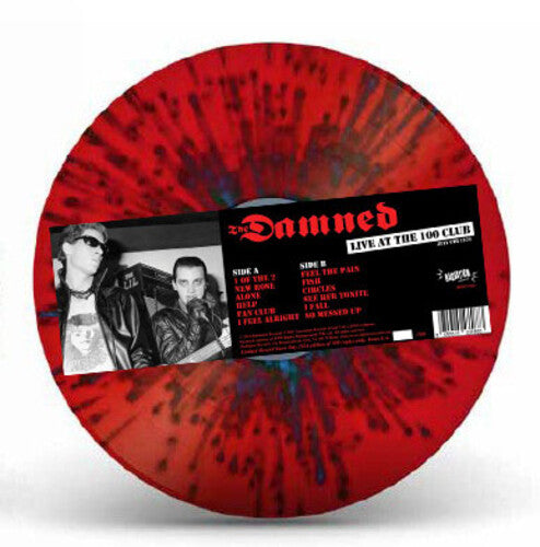 The Damned: Live At The 100 Club - Splatter Colored Vinyl