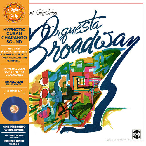 Orquestra Broadway: New York City Salsa - Translucent Blue