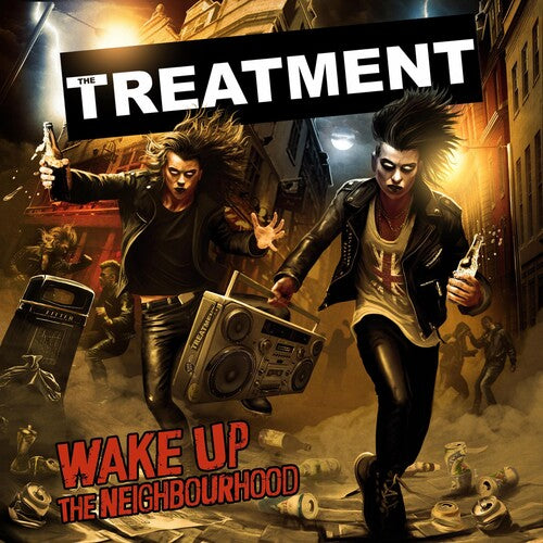 The Treatment: Wake Up The Neighborhood - Orange Marble Colored Vinyl