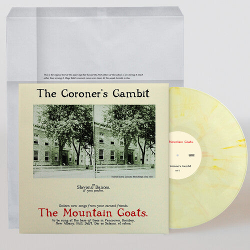 The Mountain Goats: Coroner's Gambit - Kandy Korn Hybrid Yellow