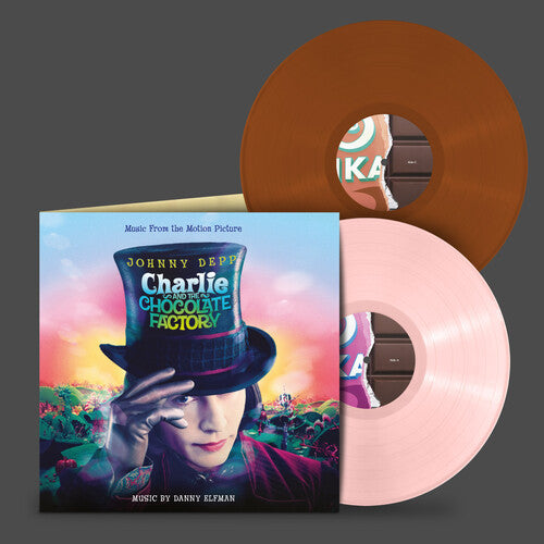 Danny Elfman: Charlie & The Chocolate Factory (Original Soundtrack) - Marshmallow Pink & Chocolate Brown Vinyl