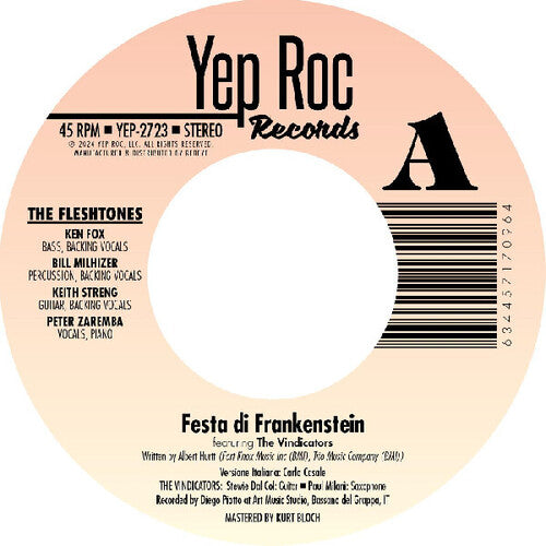 The Fleshtones: Festa Di Frankenstein / The Dedication Song