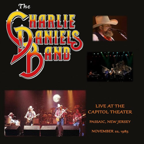 The Charlie Daniels Band: Live at the Capitol Theater - November 22, 1985 - marbled black and red