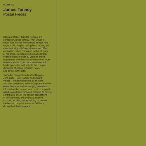 James Tenney: Postal Pieces