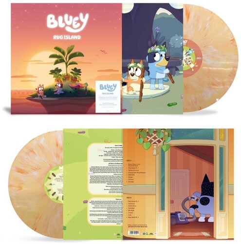 Bluey: Rug Island - Sunset Orange Colored Vinyl