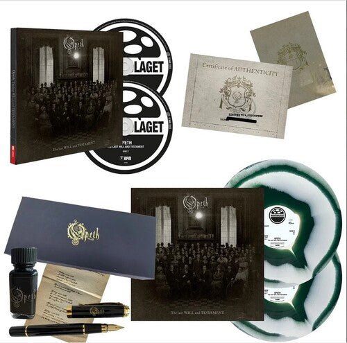 Opeth: The Last Will And Testament (White+Dark Green Corona Vinyl + CD+Blu-ray Boxset)