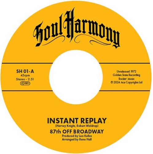 Instant Replay / I'm In Love