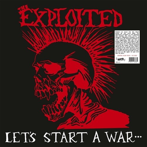 The Exploited: Let's Start A War Said Maggie One Day - Colored Vinyl