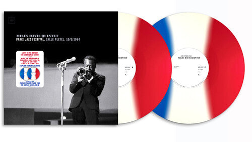 Miles Davis: Paris Jazz Festival, Salle Pleyel 10/1/1964 (2 LP) (140g Vinyl/ Blue, White & Red French Flag Inspired Vinyl)