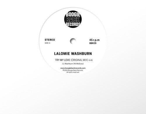 Lalomie Washburn: Try My Love