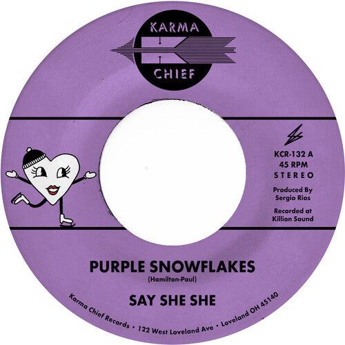 Say She She: Purple Snowflakes / This Wintertime