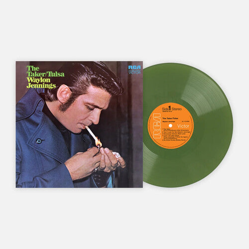 Waylon Jennings: Taker/Tulsa - 180-Gram Green Colored Vinyl