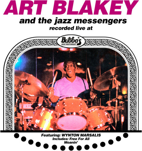 Art Blakey and The Jazz Messengers: Live At Bubba's 1980 - Clear Violet Colored Vinyl