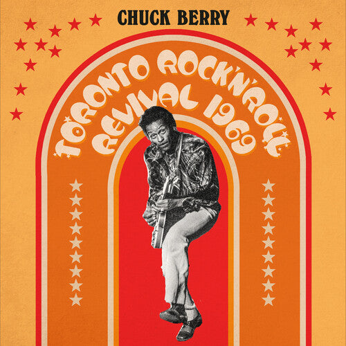 Chuck Berry: Toronto Rock N Roll Revival 1969 - Yellow, Orange & Red Sunburst Colored Vinyl