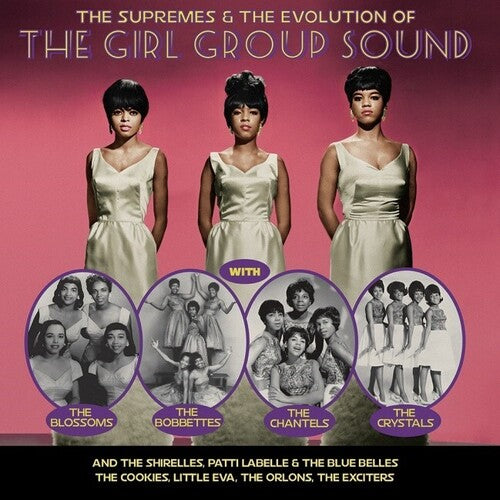 Supremes & the Evolution of the Girl Group Sound: Supremes & The Evolution Of The Girl Group Sound / Various - 140gm Pink & Black Marble Vinyl