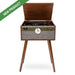Victrola Century Signature+ Giradischi Bluetooth 6 In 1 Con CD, Cassetta, Radio - Noce - Aperto Mai Usato