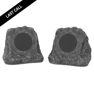 Wireless Rechargeable Bluetooth® Outdoor Rock Speakers