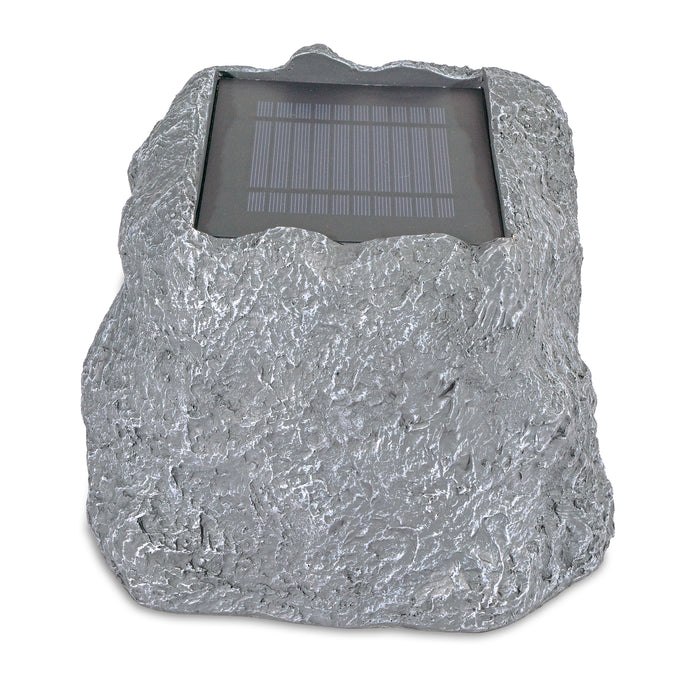 Solar Charging Bluetooth® Outdoor Rock Speakers – Victrola