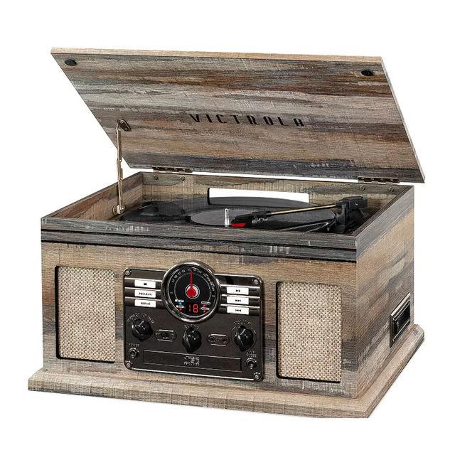 6 in 1 Record Player With Bluetooth | Nostalgic Record