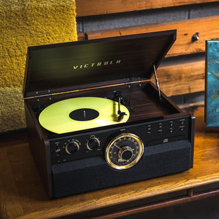 Victrola All-in-1 Bluetooth Record Player with Built in Speakers