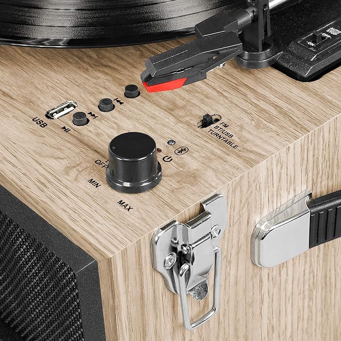 The Liberty Standing Record Player Victrola the-liberty-standing-record-player-victrola