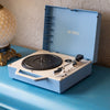 The Re-Spin Suitcase Record Player - Blue