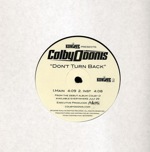 Colby O'Donis: Don't Turn Back