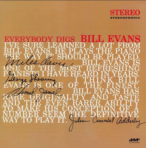 Bill Evans: Everybody Digs Bill Evans