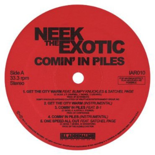 Neek the Exotic: Comin In Piles