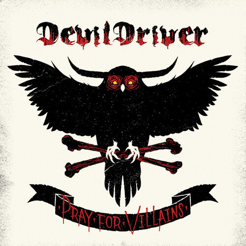 DevilDriver: Pray For Villains (White, Red & Black Splatter) rocktober 2018 Exclusive)