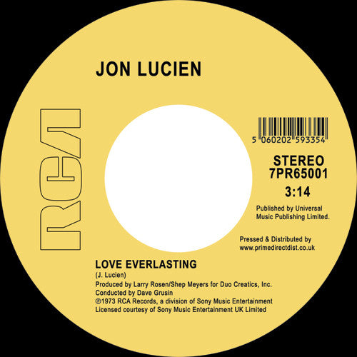 Jon Lucien: Lady Love / Love Everlasting