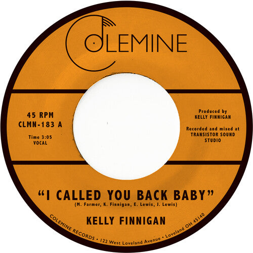 Kelly Finnigan: I Called You Back Baby