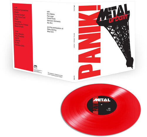 Metal Urbain: Panik! (Red Vinyl)