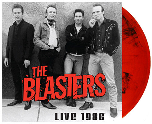 The Blasters: The Blasters Live 1986 - Transparent Fire Orange & Black Vinyl (Exclusive)