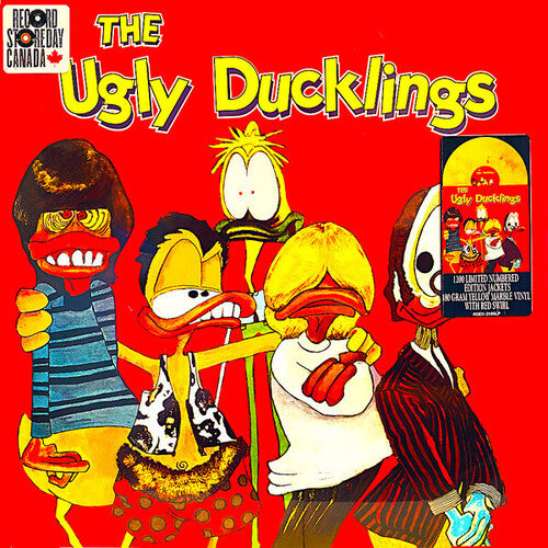 The Ugly Ducklings: Ugly Ducklings (Fluorescent Yellow With Red Specs Vinyl) (180g)