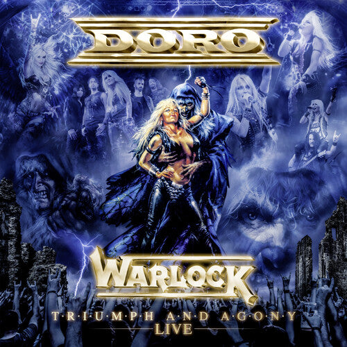 Doro: Warlock - Triumph & Agony Live (5'9 cardboard stand of Doro & Warlock)