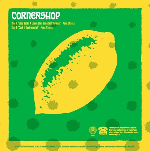 Cornershop: Judy Sucks A Lemon b/w Cork It